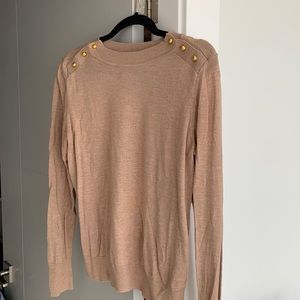 H&M tan sweater